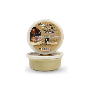 KUZA 100% AFRICAN SHEA BUTTER SOLID 8OZ