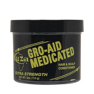 KUZA GRO-AID MEDICATED HAIR & SCALP CONDITIONER - EXTRA STRENGTH 4OZ