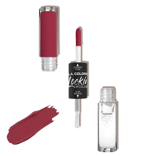 L.A. COLORS LOCKIN'LIP COLOR & GLOSS - Beautylicious Canada
