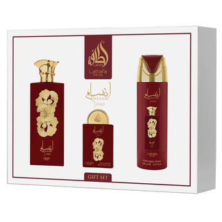 ANSAAM GOLD 3PCS GIFT SET BY LATTAFA
