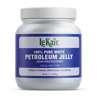 LEKAIR 100% PURE WHITE PETROLEUM JELLY 60OZ - Beautylicious Canada