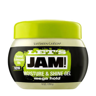 LETS JAM MOISTURE SHINE GEL M/H 255G - Beautylicious Canada