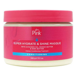 LUSTER'S PINK SUPER HYDRATE & SHINE MASQUE 11.5OZ - Beautylicious Canada