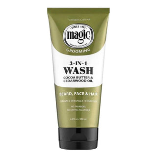 MAGIC 3 - In - 1 Wash Cocoa Butter & Cedarwood Oil 6.8 OZ - Beautylicious Canada