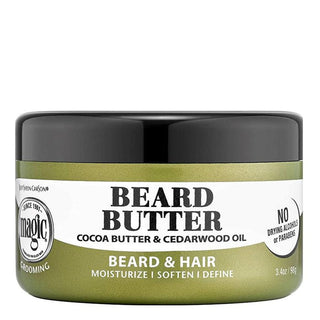 MAGIC Grooming Beard Butter Cocoa Butter & Cedarwood Oil 3.5OZ - Beautylicious Canada
