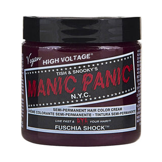 MANIC PANIC SEMI PERMANENT COLOR CREAM FUSCHIA SHOCK 4OZ - Beautylicious Canada