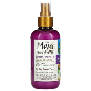 Maui Moisture Frizz - Free LEAVE - IN CONDITIONING SHEA BUTTER 8OZ - Beautylicious Canada