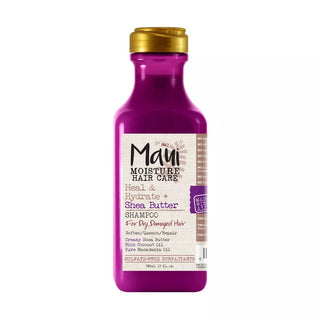 MAUI Moisture Heal & Hydrate + Shea Butter Shampoo for Tight Curly Hair 13OZ - Beautylicious Canada