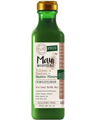 MAUI MOISTURE Thicken & Restore Bamboo Fibers Conditioner 19.5OZ - Beautylicious Canada
