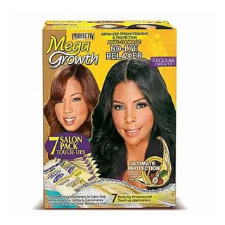 MEGA GROWTH NO LYE RELAXER 7PK REGULAR - Beautylicious Canada