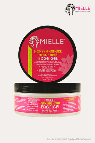 MIELLE HONEY&GINGER FLEXIBLE EDGE GEL 4 OZ - Beautylicious Canada