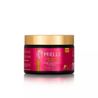 Mielle Organics Pomegranate & Honey Coil Sculpting Custard 12oz - Beautylicious Canada