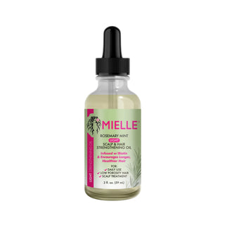 MIELLE ROSEMARY MINT LIGHT SCALP & HAIR STRENGTHENING OIL 2OZ - Beautylicious Canada