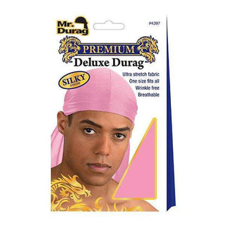 Mr. Durag Silky Deluxe Durag Pink *4397 - Beautylicious Canada