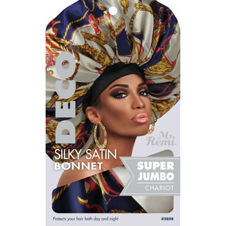 Ms. Remi Deco Silky Satin Bonnet X - Jumbo Assorted Color *3698 - Beautylicious Canada