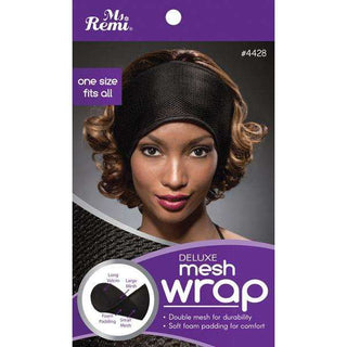 Ms. Remi Deluxe Mesh Wrap Black *4428 - Beautylicious Canada