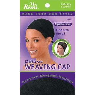 Ms. Remi Deluxe Weaving Cap Black *4471 - Beautylicious Canada