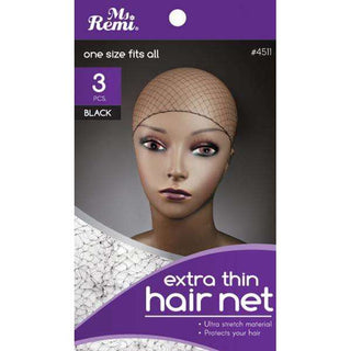 Ms. Remi Extra Thin Net 3Pc Black *4511 - Beautylicious Canada