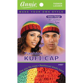 Ms. Remi Kufi Cap Patterned *4687 - Beautylicious Canada