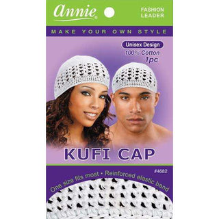 Ms. Remi Kufi Cap White *4682 - Beautylicious Canada