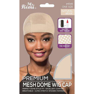 Ms. Remi Mesh Dome Wig Cap Natural Beige *4548 - Beautylicious Canada