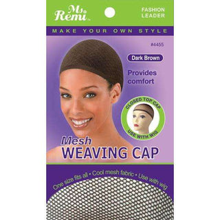 Ms. Remi Mesh Weaving Cap Dark Brown *4455 - Beautylicious Canada