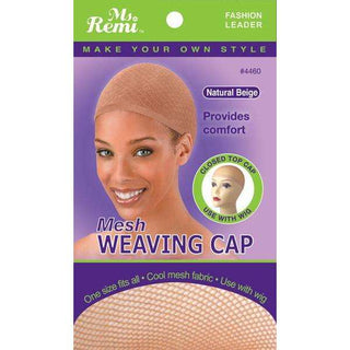 Ms. Remi Mesh Weaving Cap Natural Beige *4460 - Beautylicious Canada