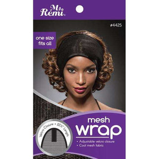 Ms. Remi Mesh Wrap Black *4425 - Beautylicious Canada