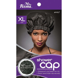 Ms. Remi Shower Cap Xl Black *4467 - Beautylicious Canada
