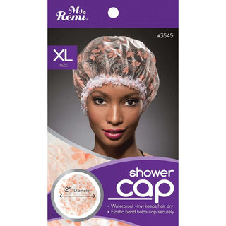 Ms. Remi Shower Cap XL Pink Floral *3545 - Beautylicious Canada
