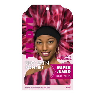 Ms. Remi Silky Satin Tie Dye Bonnet X - Jumbo Size Assorted Color *4526 - Beautylicious Canada