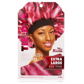 Ms. Remi Silky Satin Tie Dye Bonnet XL Assorted *4525 - Beautylicious Canada