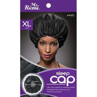 Ms. Remi Sleep Cap Xl Black *4420 - Beautylicious Canada