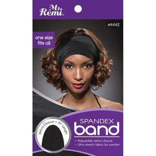 Ms. Remi Spandex Band Black *4442 - Beautylicious Canada