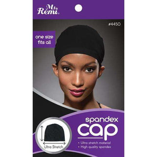 Ms. Remi Spandex Cap Black *4450 - Beautylicious Canada