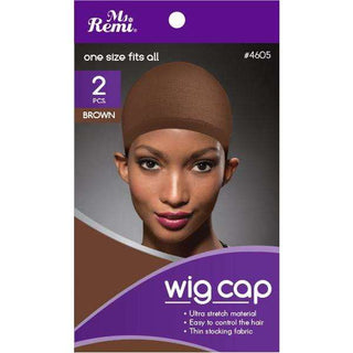 Ms. Remi Wig Cap 2Pc Brown *4605 - Beautylicious Canada