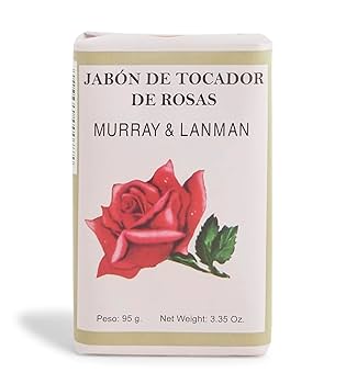 MURRAY & LANMAN JABON DE TOCADOR DE ROSAS SOAP 3.3OZ - Beautylicious Canada