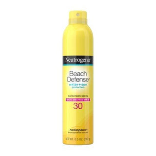 NEUTROGENA® BEACH DEFENSE WATER+SUN PROTECTION SPF30 SUNSCREEN SPRAY - Beautylicious Canada