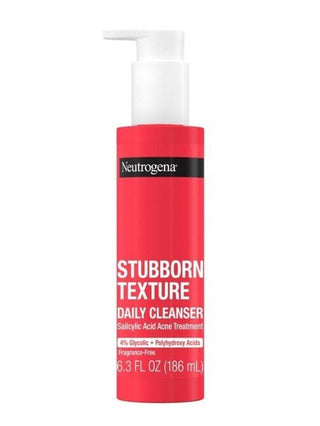 NEUTROGENA® STUBBORN TEXTURE FRAGRANCE - FREE DAILY CLEANSER 6.3OZ - Beautylicious Canada