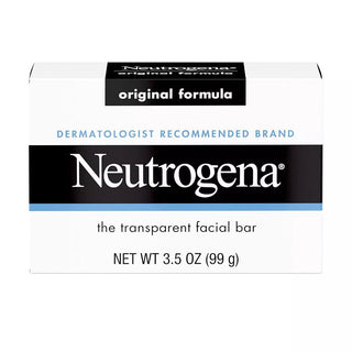 NEUTROGENA TRANSPARENT FACIAL BAR SOAP 3.5OZ - Beautylicious Canada