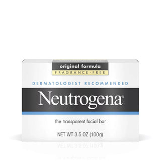 NEUTROGENA TRANSPARENT FACIAL BAR SOAP 3.5OZ - Beautylicious Canada