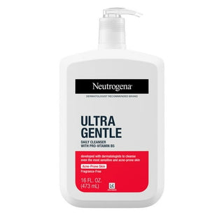 Neutrogena Ultra Gentle Daily Face Cleanser, Fragrance - Free 16OZ - Beautylicious Canada