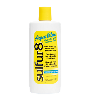 SULFUR8 AQUABLUE MEDICATED DANDRUFF SHAMPOO GREAT BERRY FRAGRANCE 7.5OZ