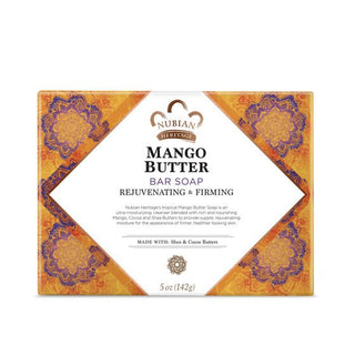 NUBIAN SOAP MANGO BUTTER BAR SOAP - Beautylicious Canada
