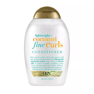 OGX FINE CURL CONDITIONER 13OZ - Beautylicious Canada