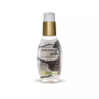 OGX Nourishing + Coconut Milk Anti - Breakage Serum Leave - In Hair Treatment - 4 fl oz - Beautylicious Canada