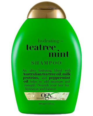 OGX TEA TREE MINT HYDRATING SHAMPOO 13OZ - Beautylicious Canada