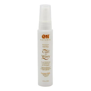 ON NATURAL Coconut Milk Curl Defining Conditioner & Detangler 2OZ - Beautylicious Canada