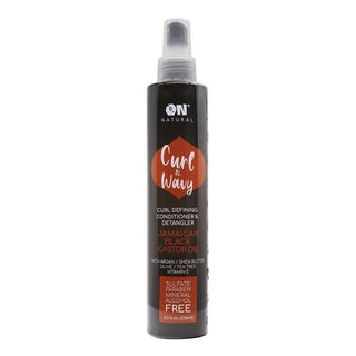 ON NATURAL Curl & Wavy Jamaican Black Castor Conditioner & Detangler 8OZ - Beautylicious Canada