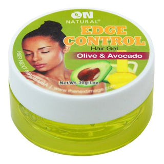 ON NATURAL Edge Control Regular Olive & Avocado 1 oz - Beautylicious Canada